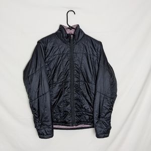 REI Jacket Women's Sz XL Gray Primaloft Pertex Quantum Coat Quilted Packable